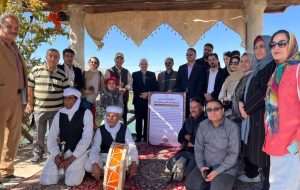 جشنواره گردشگری زعفران در زاوه برگزار شد